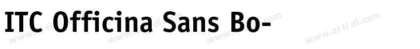 ITC Officina Sans Bo字体转换 ITC Officina Sans Bo字体转换